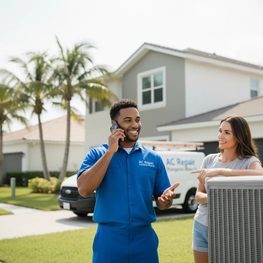 AC Repair Pompano Beach customer support in Clarksville
